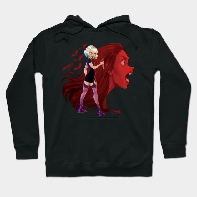 vampire slayer Hoodie by melivillosa